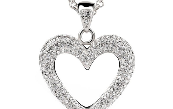 Cadena con Dije “Corazon” Swarovski Elements Codigo 58 600