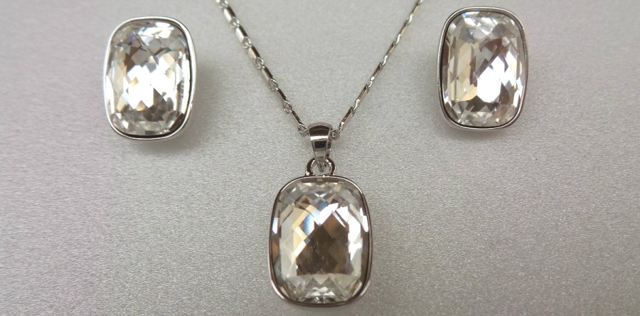 Conjunto Swarovski Elements Codigo 0495